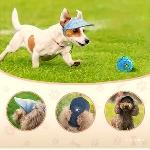 Dog Sun Hat Navy Blue Only